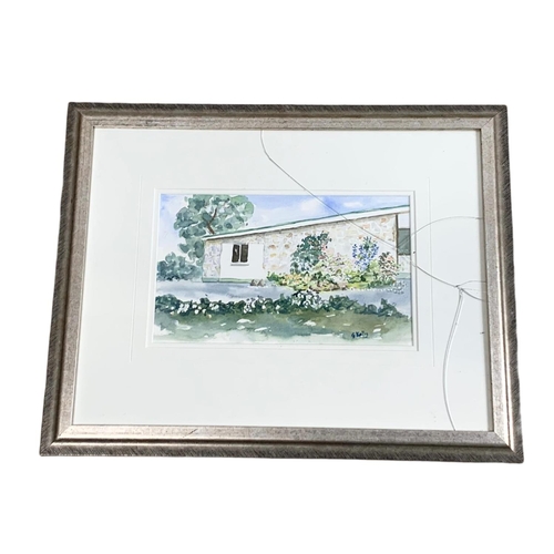 309 - 5 framed G. Kelly watercolour paintings. Largest 48/39cm