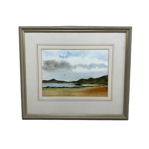 310 - 5 G. Kelly framed watercolour paintings. Largest 49/39cm