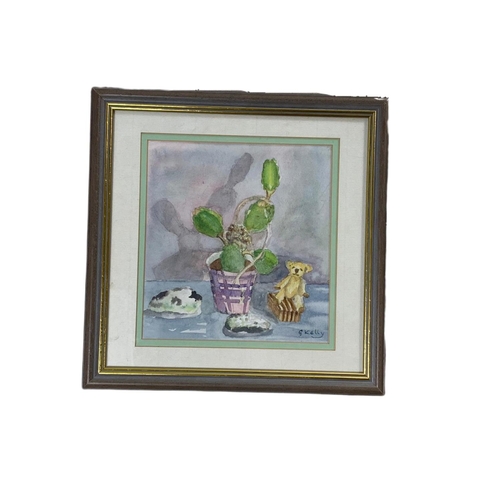 313 - 5 G. Kelly framed watercolour paintings. Largest 43/48cm