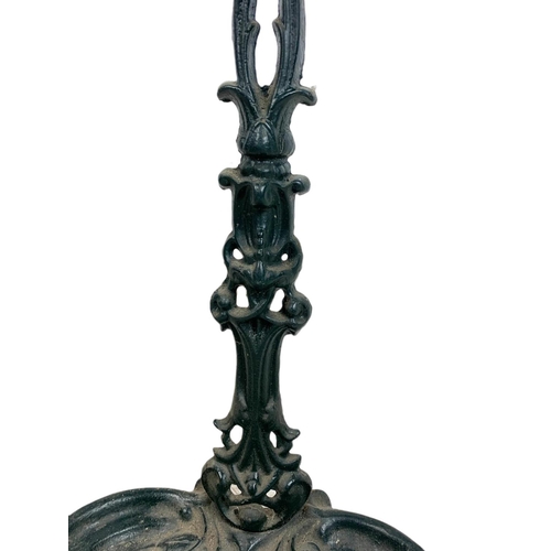 315 - Vintage Victorian style cast iron stick stand. 56cm