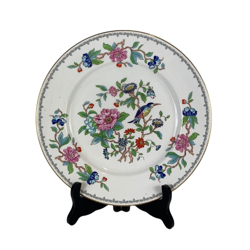 562 - 3 Aynsley pottery plates. 27cm.