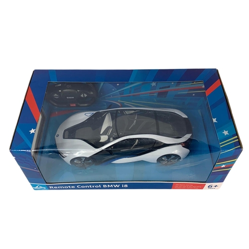 272a - Remote control BMW i8 in box. 43.5cm