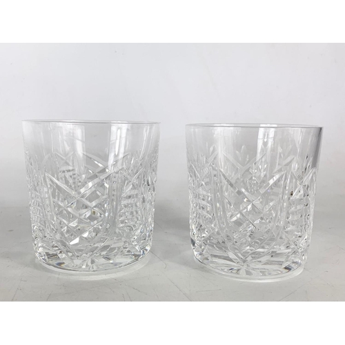 576 - 8 Waterford Crystal glasses