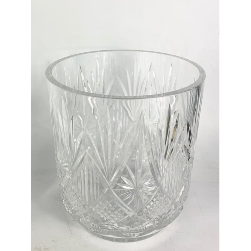 580 - Tyrone Crystal. Including a large vase 17/19cm