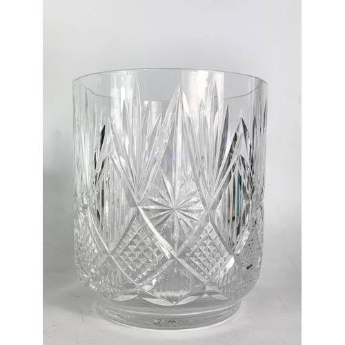 580 - Tyrone Crystal. Including a large vase 17/19cm