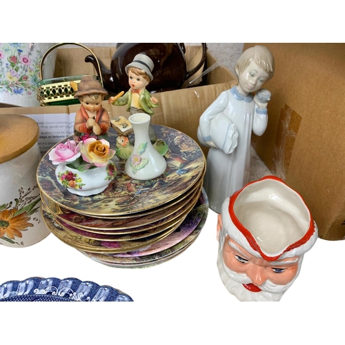 780 - Large quantity of pottery and crystal etc.