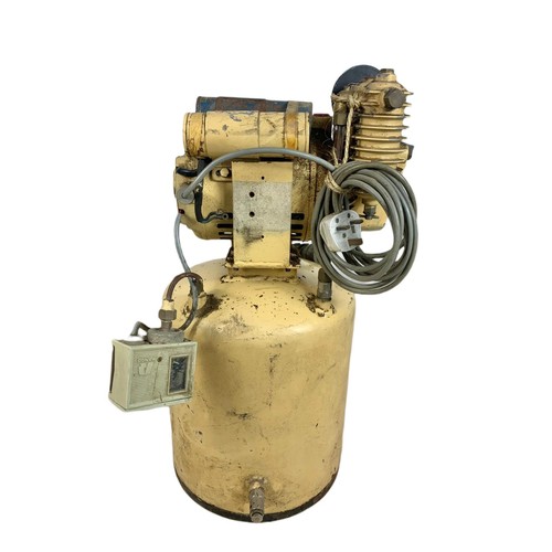 363 - 1930’s dentists sterling mark air compressor. Manufactured by B.E.N patents limited. 67cm