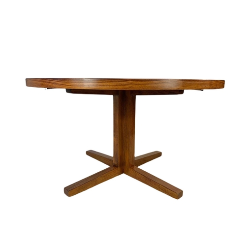 893a - Danish rosewood mid century extendable dining table designed by John Mortensen for Heltborg Møbler, ... 