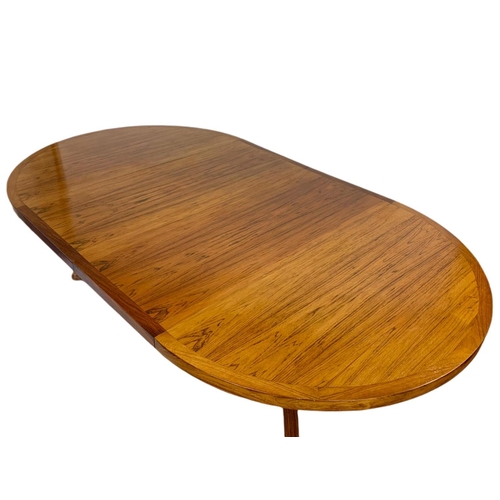 893a - Danish rosewood mid century extendable dining table designed by John Mortensen for Heltborg Møbler, ... 