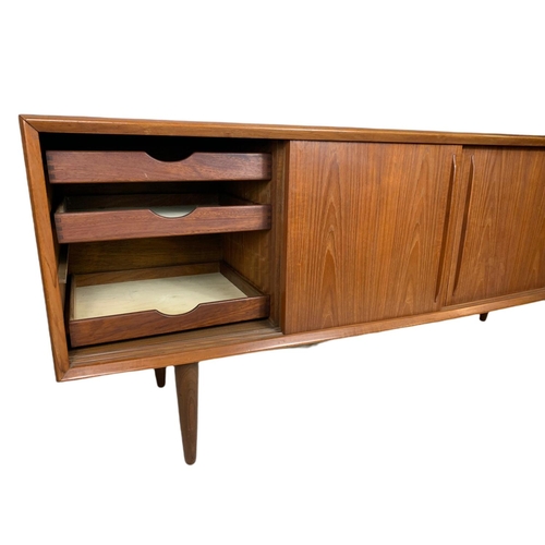 894b - Danish teak mid century sideboard designed by Svend-Aage Madsen for HP Hansen. Denmark. Circa 1967. ... 