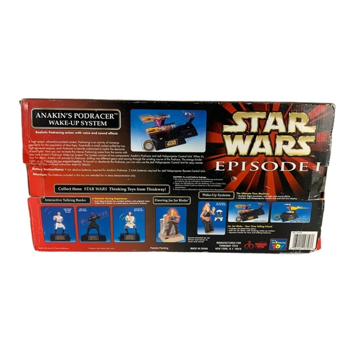 165a - Star Wars toy and puzzle in box. Anakin’s Podracer Wake-UP System. 44.5/24.5cm