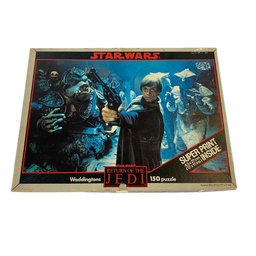 165a - Star Wars toy and puzzle in box. Anakin’s Podracer Wake-UP System. 44.5/24.5cm