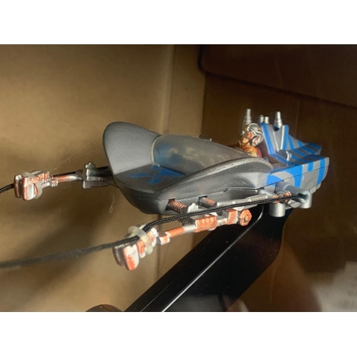 165a - Star Wars toy and puzzle in box. Anakin’s Podracer Wake-UP System. 44.5/24.5cm