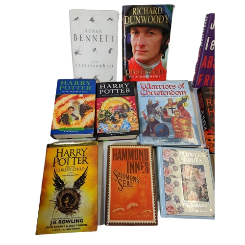 586b - Quantity of books including Harry potter first editions