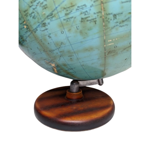 67a - Large early 20th century Philips Terrestrial Globe, 59cm