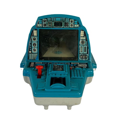 120c - Tomy tronic Eagle Scuadron Top Shot pilot game. 32cm