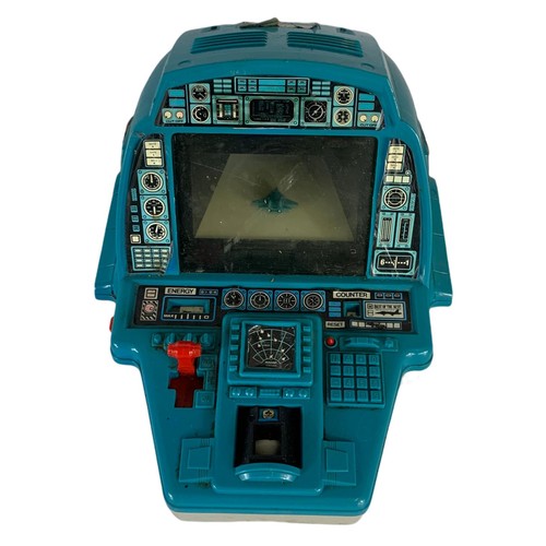 120c - Tomy tronic Eagle Scuadron Top Shot pilot game. 32cm