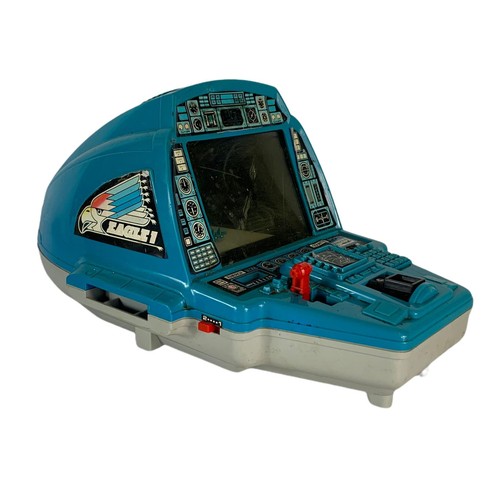 120c - Tomy tronic Eagle Scuadron Top Shot pilot game. 32cm