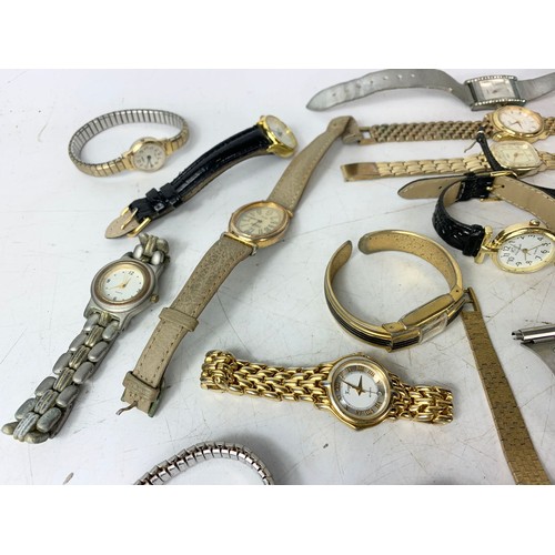 687 - Large quantity of vintage and modern watches. Including Monic, Citron, Delma, Philip Mercier, Lorus,... 