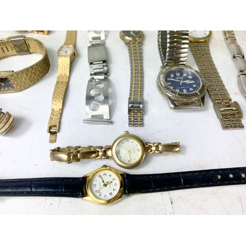 687 - Large quantity of vintage and modern watches. Including Monic, Citron, Delma, Philip Mercier, Lorus,... 