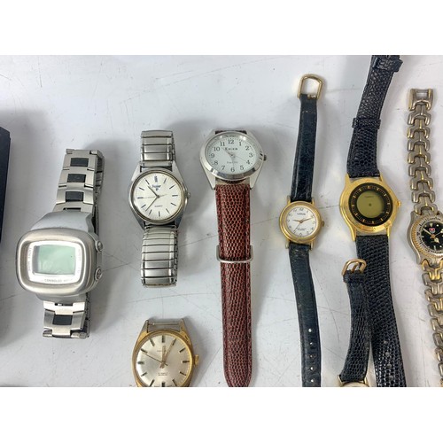 693 - Quantity of vintage and some modern watches. Including Lonstar, Sekonda, Lorus and more.