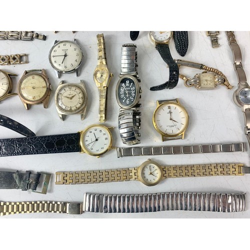 693 - Quantity of vintage and some modern watches. Including Lonstar, Sekonda, Lorus and more.