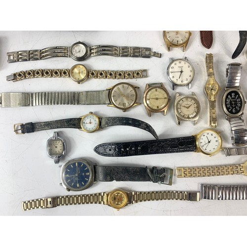 693 - Quantity of vintage and some modern watches. Including Lonstar, Sekonda, Lorus and more.