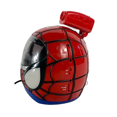 286a - Spider Man alarm clock projector. 17cm