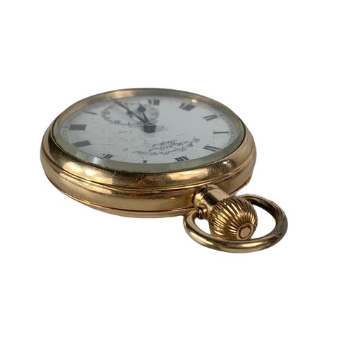 701 - Rolled gold pocket watch