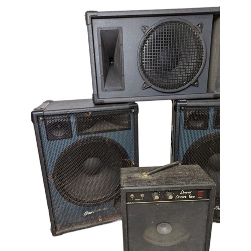 766 - 4 large speakers