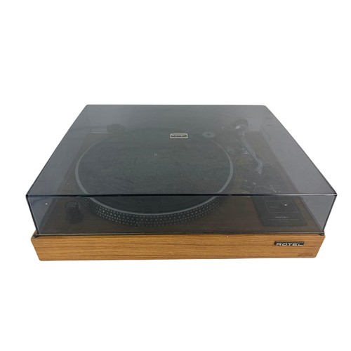 516 - Mid century turntable by Rotel. 43.5/34.5/15cm