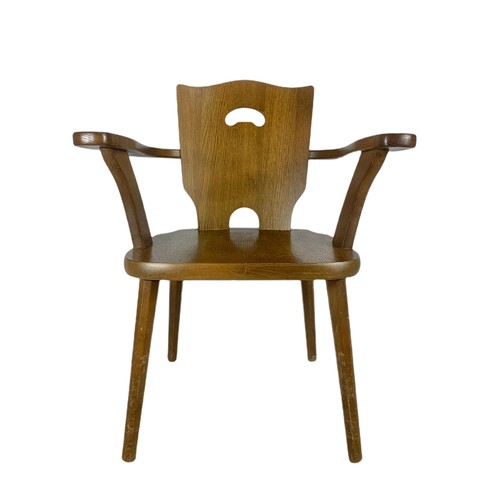 1045 - 2 Eka Wohnmobel mid century German chairs.