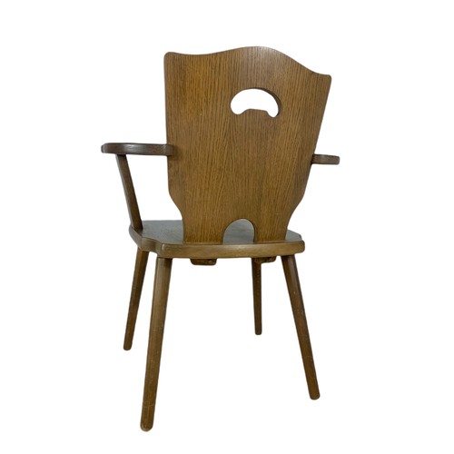 1045 - 2 Eka Wohnmobel mid century German chairs.