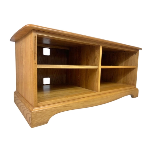 1069 - Blonde Ercol TV/side unit. 119/51.5/49.5cm