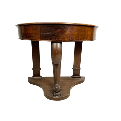 1018a - Victorian mahogany console table, 89cm x 44cm x 69cm