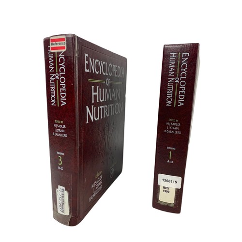 731 - 2 library withdraws Encyclopaedias of Human Nutrition