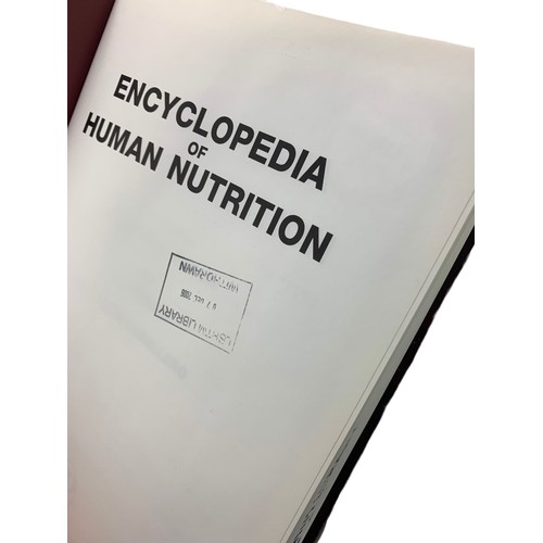 731 - 2 library withdraws Encyclopaedias of Human Nutrition