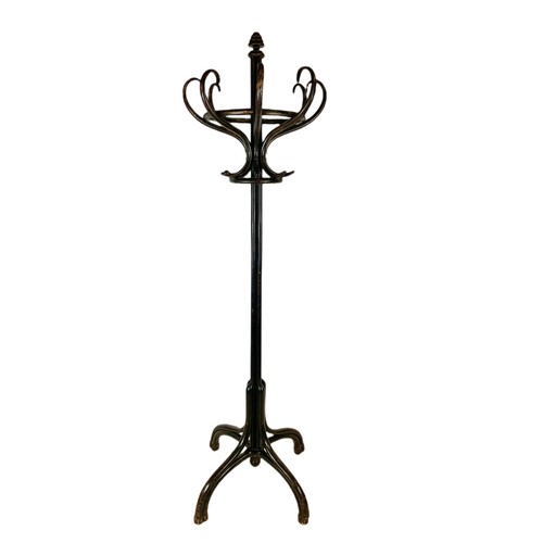 939 - Large late Victorian bentwood hat and coat stand. 72/203cm