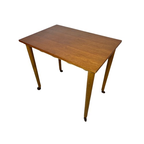 967 - Danish teak mid century nest of table designed by Poul Hundevad.