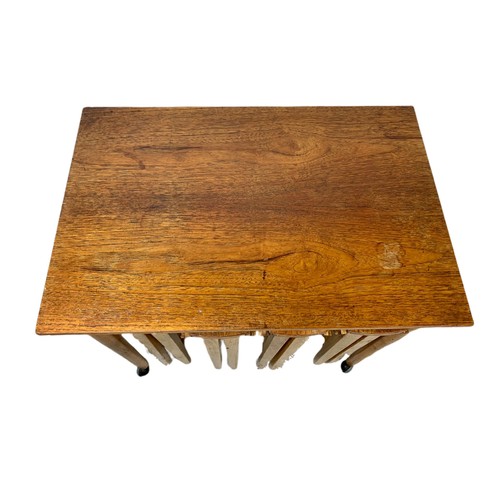 969 - Danish teak mid century nest of tables designed by Poul Hundevad