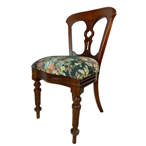 1026 - Victorian side chair by Reilly’s of Manchester.