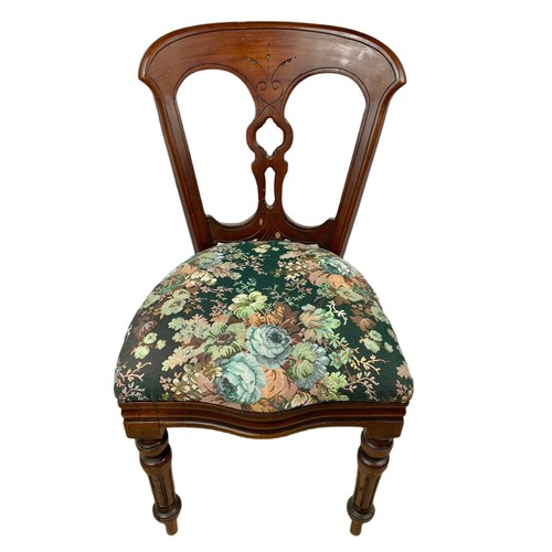 1026 - Victorian side chair by Reilly’s of Manchester.