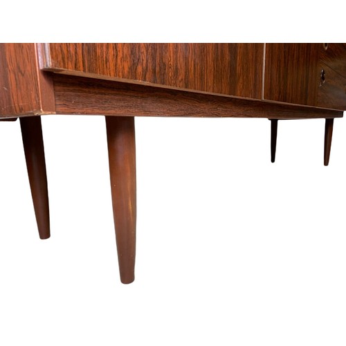 970 - Greaves & Thomas rosewood mid century sideboard. 176.5/43/72.5cm