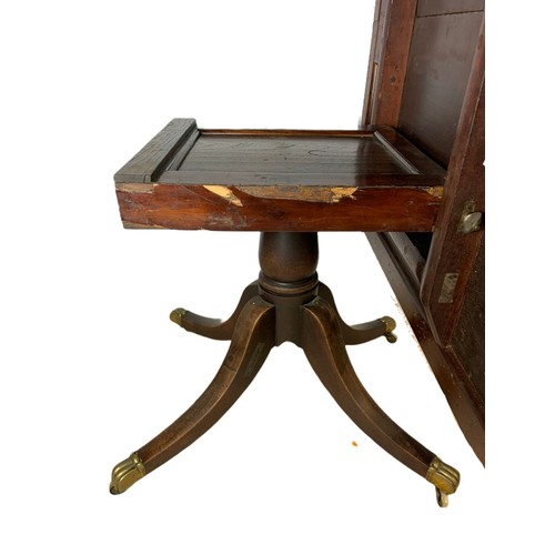 1078 - Large 18th century Georgian mahogany tilt top breakfast table. Circa 1780. 121.5/115/72cm