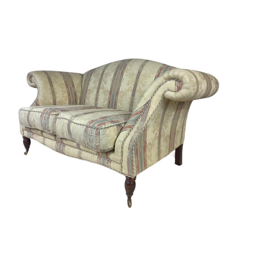 1026A - Georgian style 2 seater sofa, 158cm