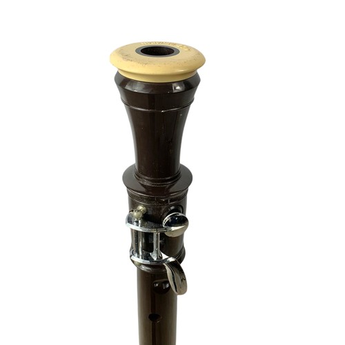 498d - Aulos treble recorder. 65cm