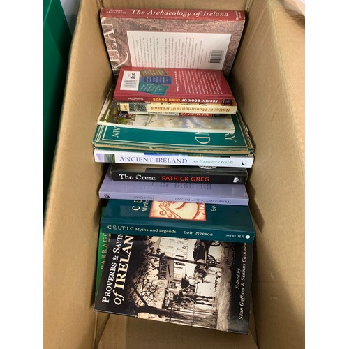 779c - 2 boxes of books on Irish subjects.