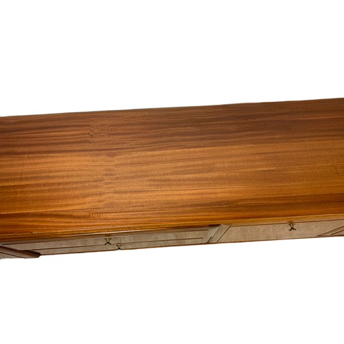 1035b - Meredew teak mid century lowboard. 101/38/49cm.