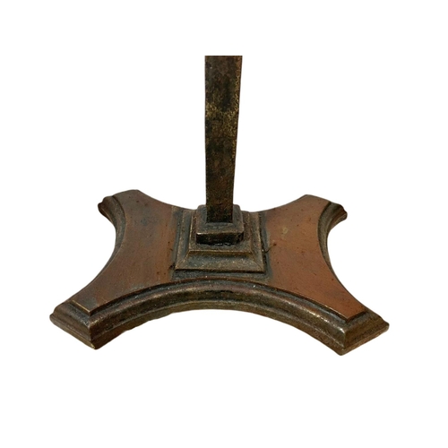 110 - Large Victorian copper and cast iron scales. 87x78cm