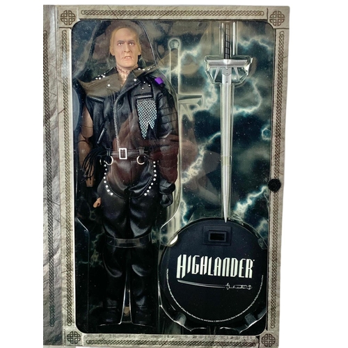 118 - Highlander 12 inch collectible figure “The Kurgan” Sideshow Collectibles. Box measures 23x36cm